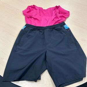 Mens Birddogs Black Shorts